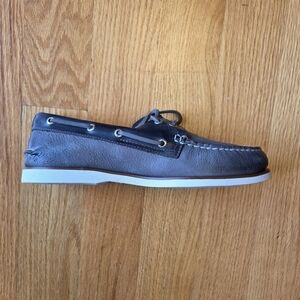Sperry Gold Cup A/O Men's Leather Boat Shoes - Grey (8.5) NIB